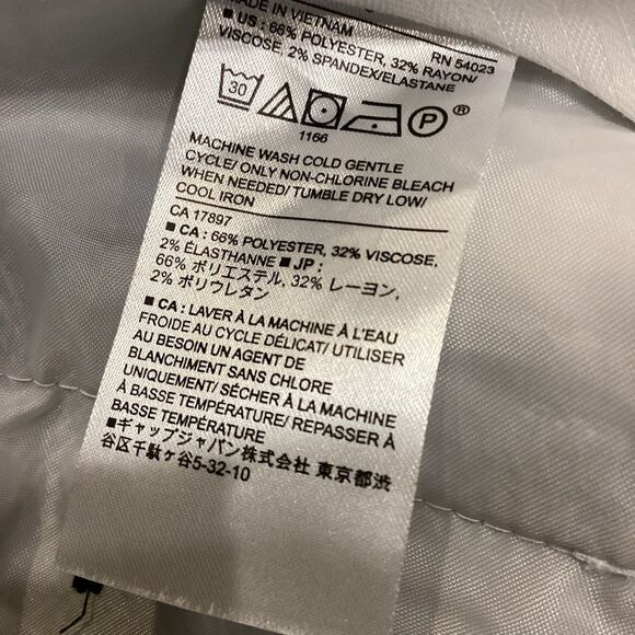 NWT Banana Republic Avery Tie Waist Gray Pants size 6 - Picture 7 of 8